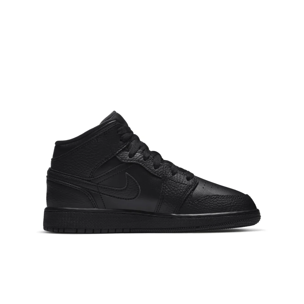 NIKE JORDAN 1 Mid GS 554725-091 / schwarz