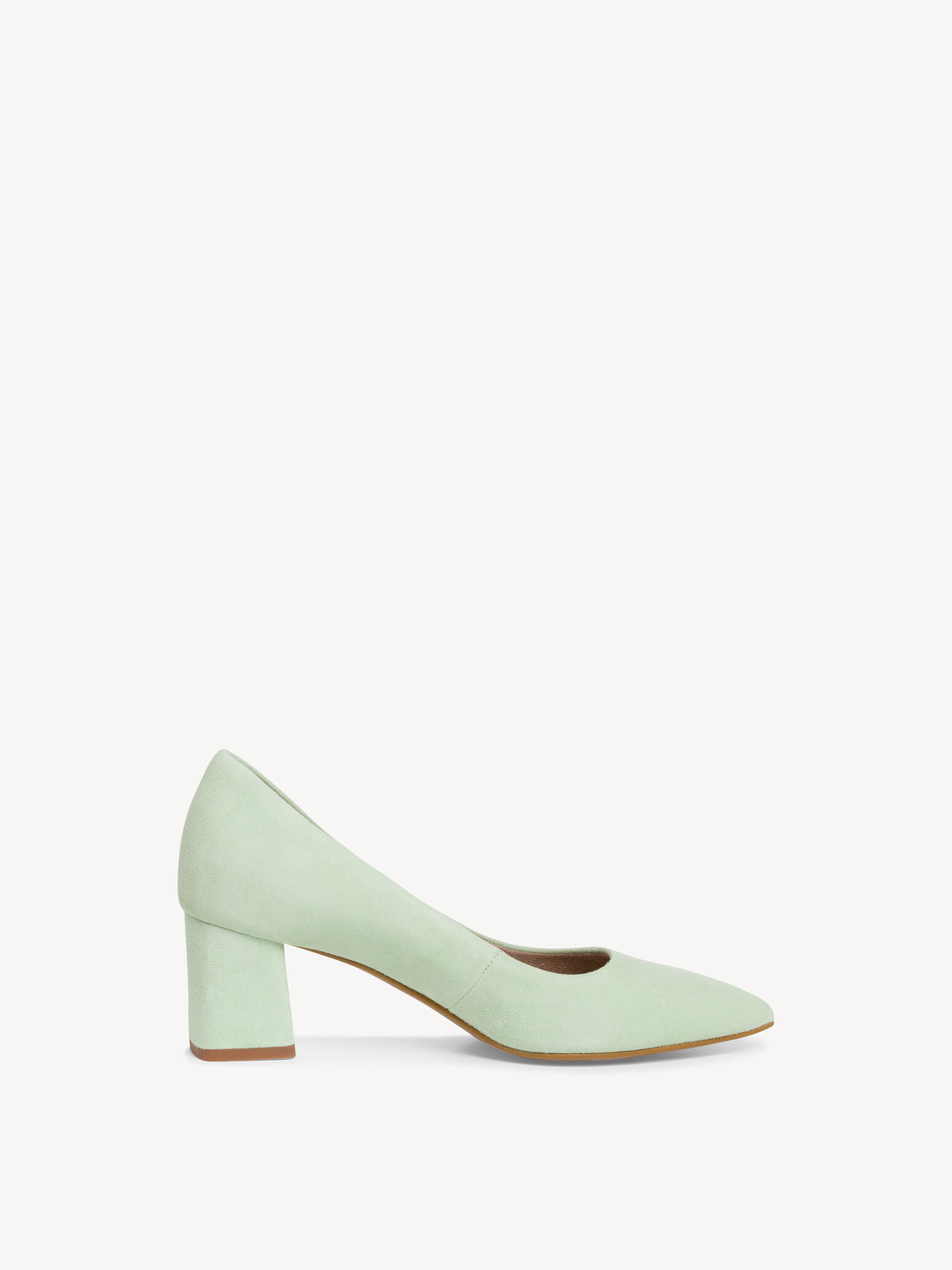 Escarpin en cuir - vert