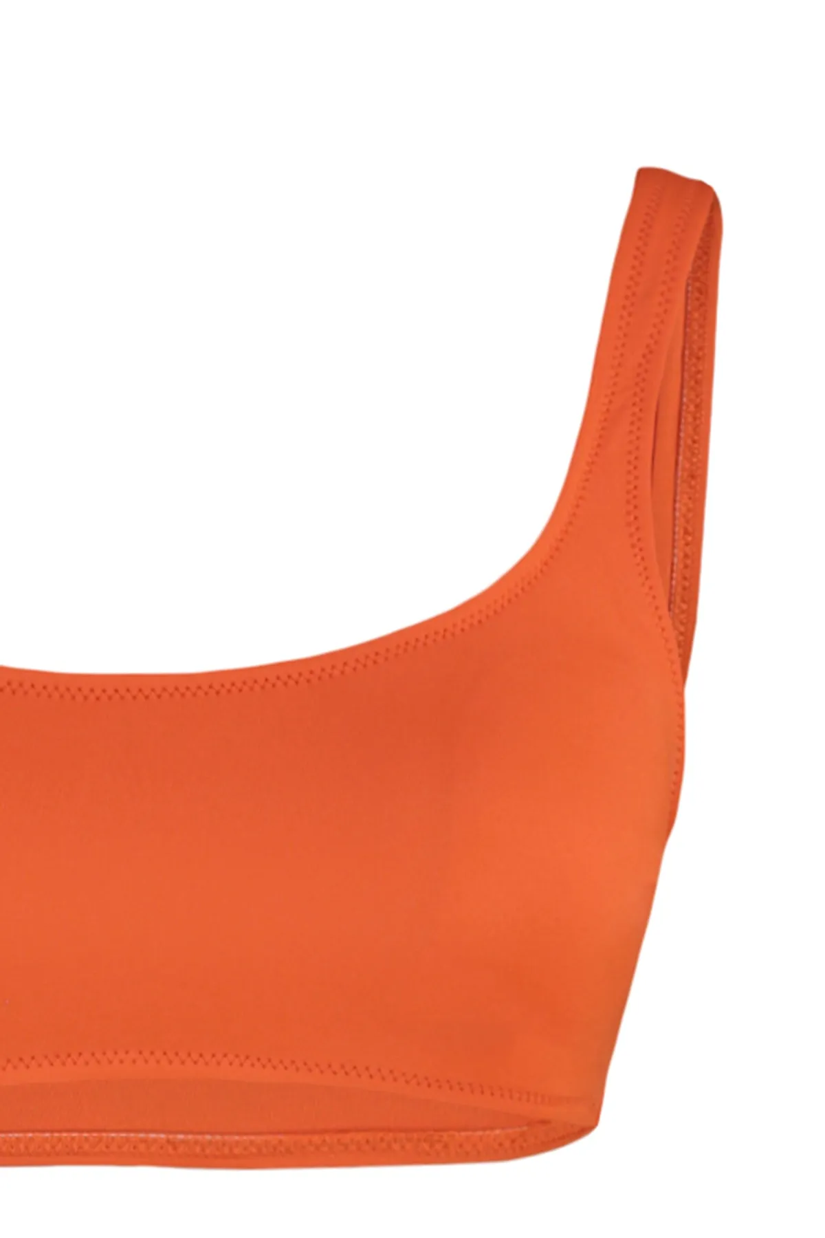 Trendyol Collection  Granatapfelblumen-Bustier, hohe Taille, hohes Bein, reguläres Bikini-Set TBESS22BT0010
