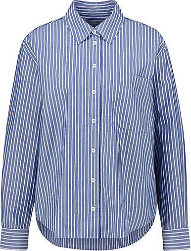 Marc O' Polo DENIM Damen Hemdbluse aus Bio-Baumwolle