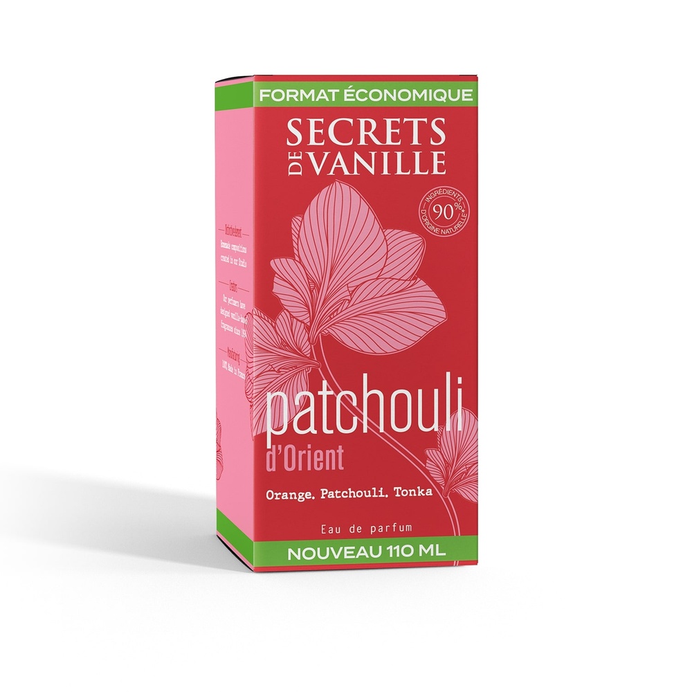 secret de vanille PATCHOULI D'ORIENT EAU DE PARFUM