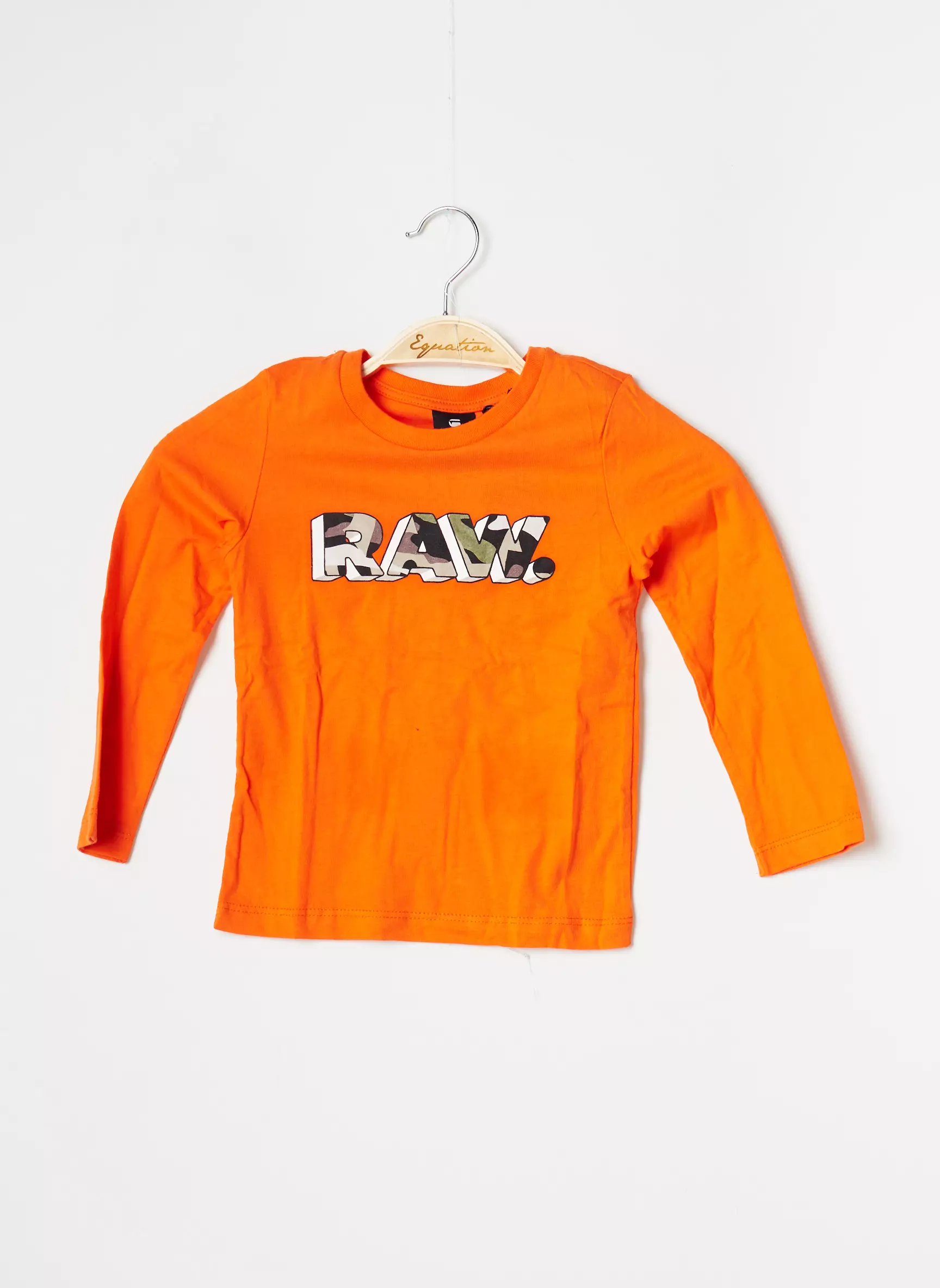 G Star Tshirts Garcon couleur orange