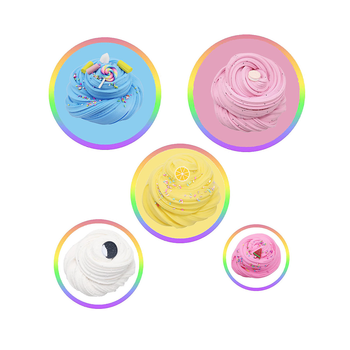 frler Slime Set Stressabbau Spielzeug Knete für Kinder