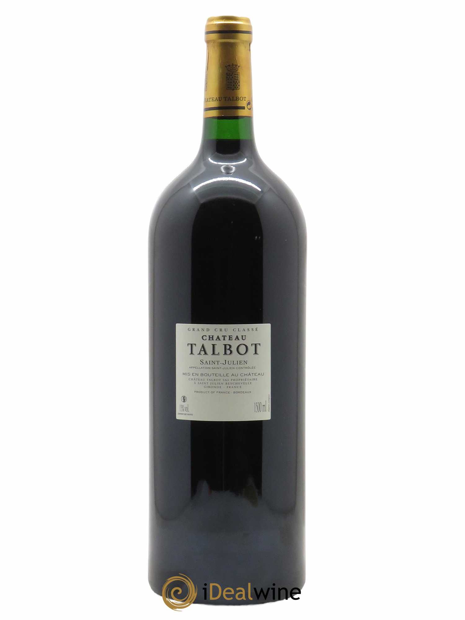 Château Talbot 4ème Grand Cru Classé (CBO à partir de 6 MG) 2008 - Lot de 1 Magnum