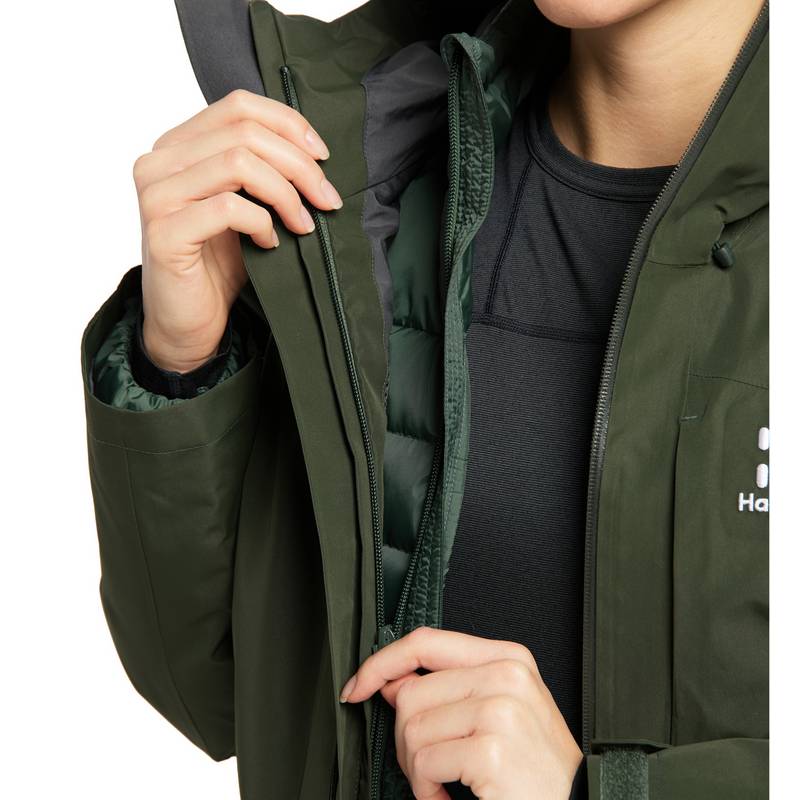 Haglöfs Älv 3-in-1 Down GTX Jacket Hardshelljacke Damen