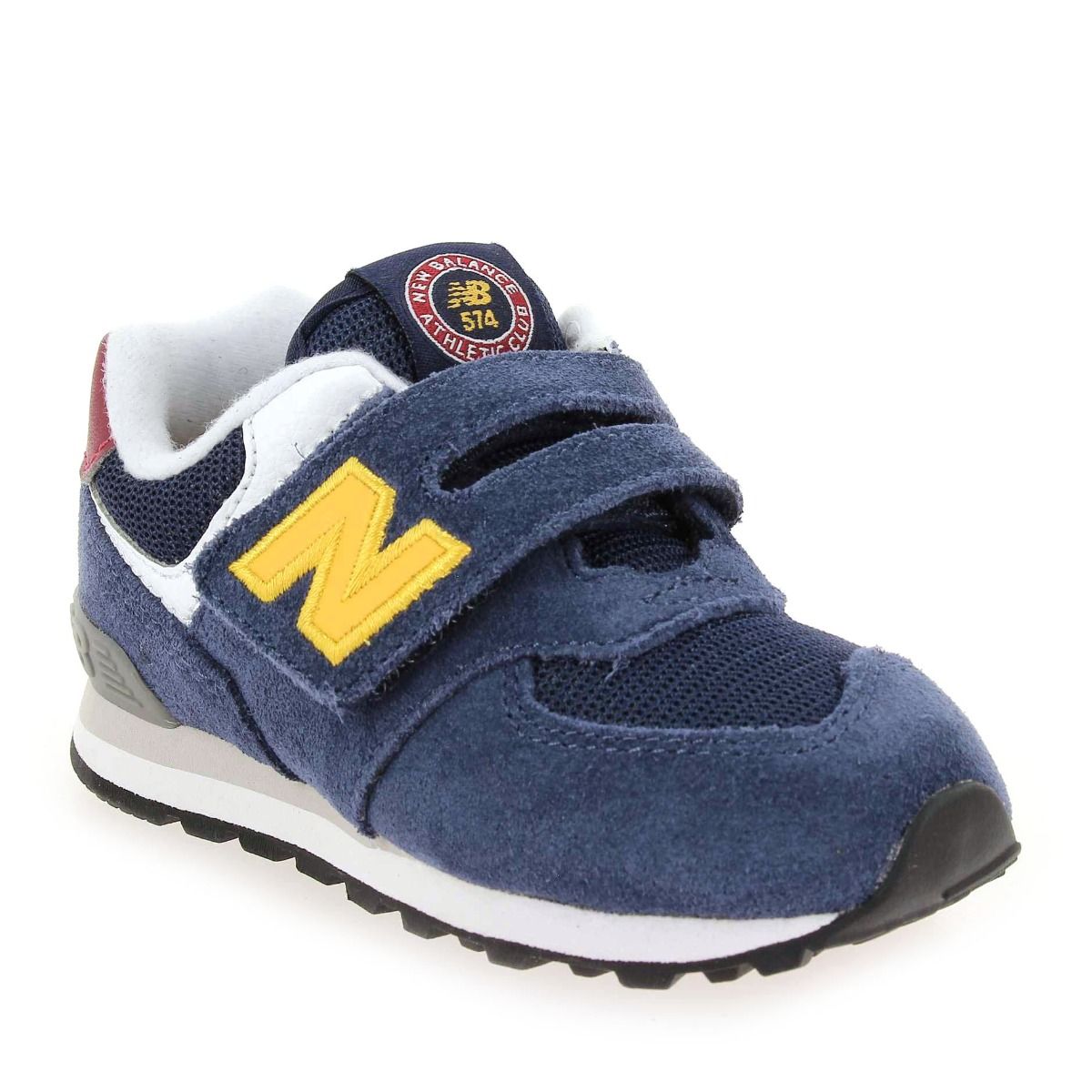 New Balance  574 HW1 VELCRO - Marine Jaune