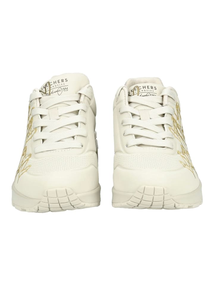 Skechers Sneaker in Beige/Gold günstig kaufen