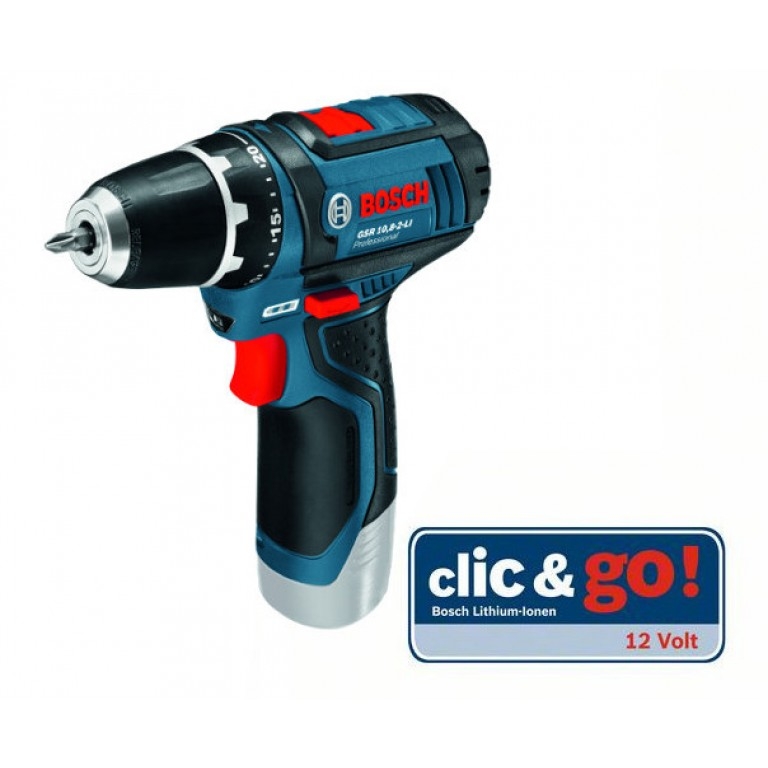 Bosch Blue 0601868101 GSR 12V-15 Akku-Bohrschrauber 12V (ohne Akku und Ladegerät)