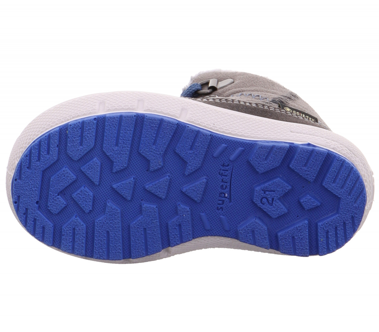GROOVY - Grau/Blau Boots mit Schnürung