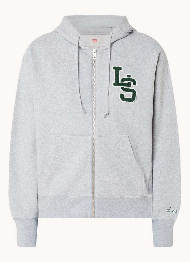Vestă cu glugă Levi's cu logo brodat