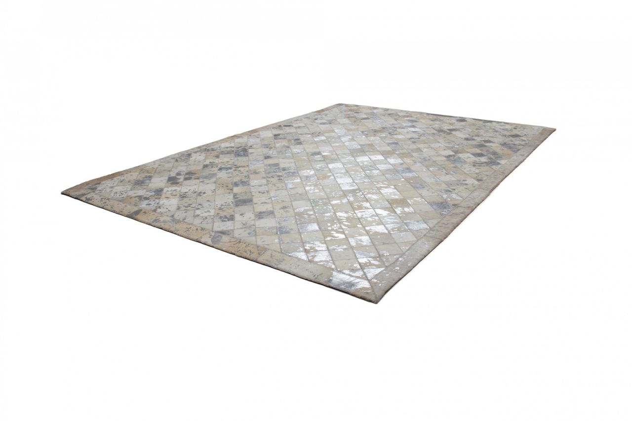 Kayoom Lavish 210 Grau / Silber 120cm x 170cm