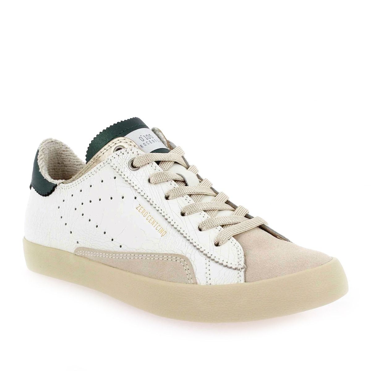 0-105  SC04 - Blanc Vert émeraude