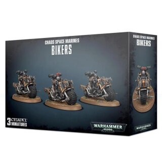 Chaos Space Marines Bikers (43-08)