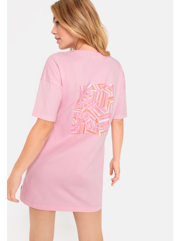 LSCN BY LASCANA Sleepshirt in rosa gemustert günstig kaufen 32/34