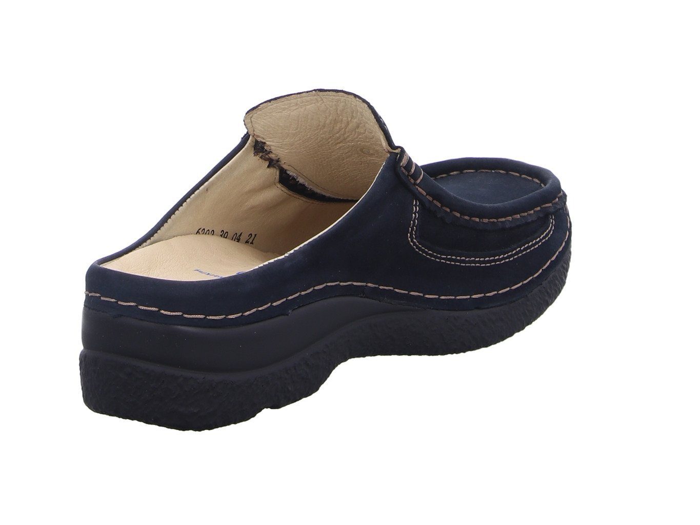 WOLKY Roll-Slide blue Clog