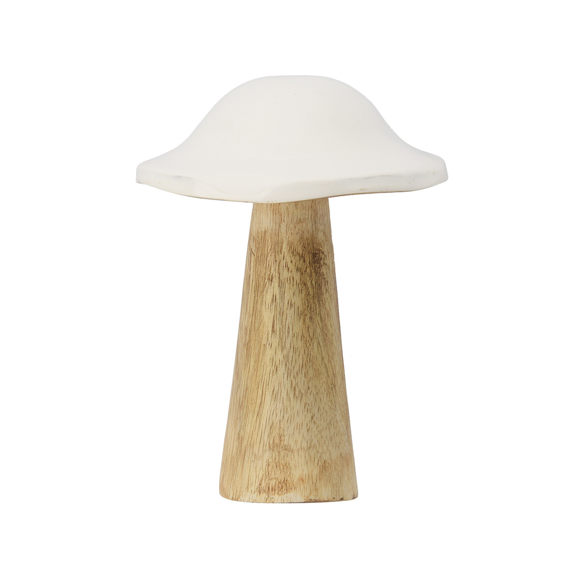 Kleiner Deko-Pilz mit glänzendem Kopf