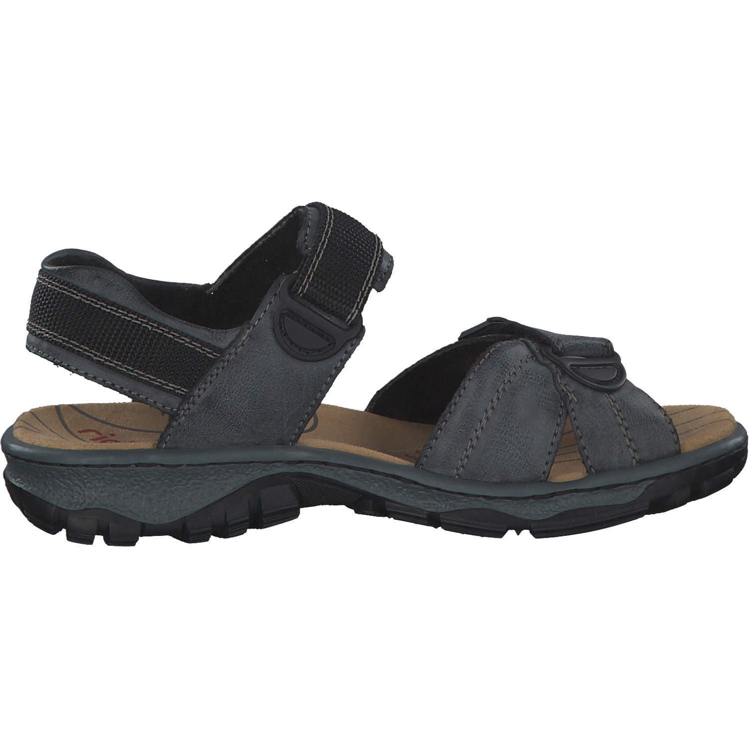 Rieker 68851, Sandalen, Damen, atlantic