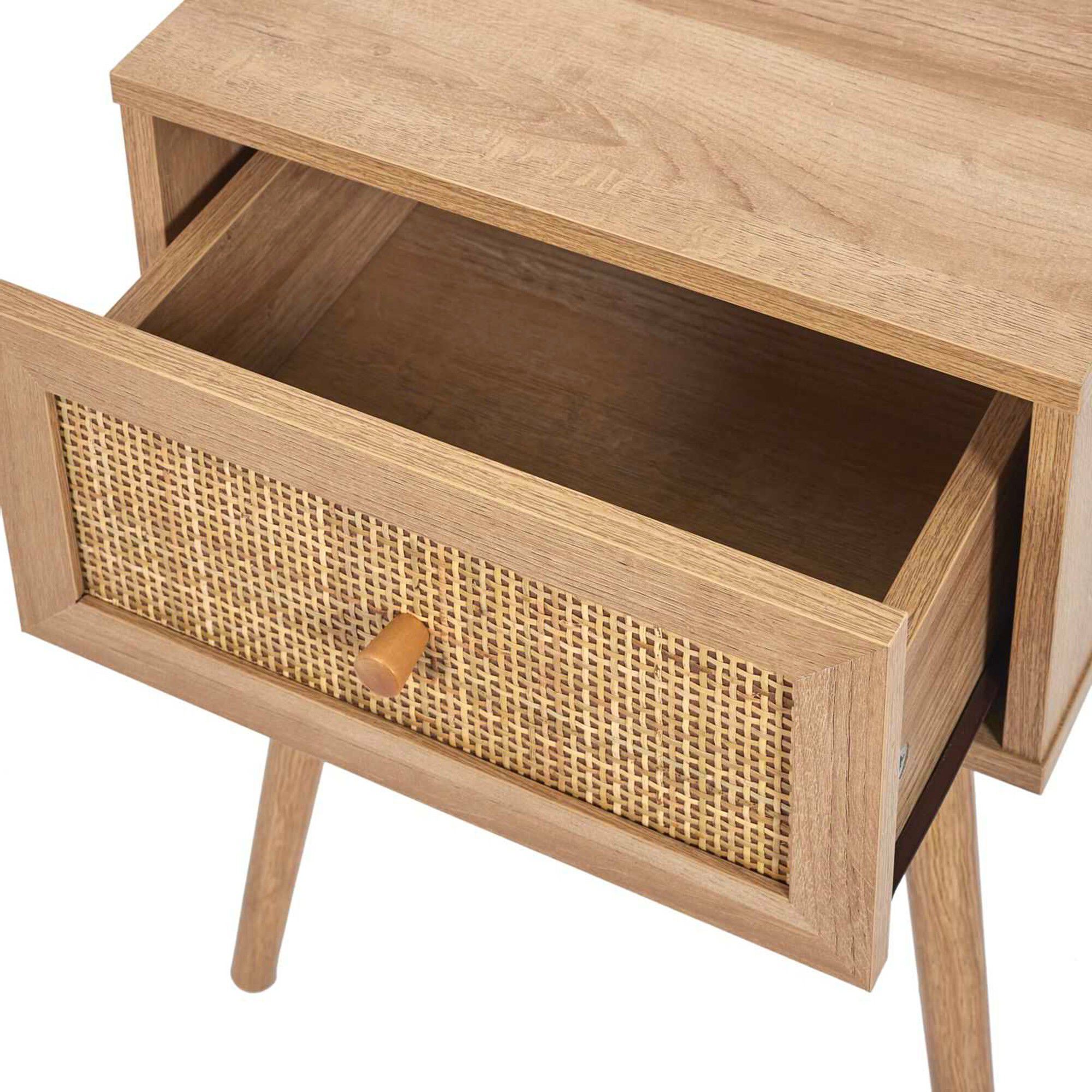 Table de chevet bois
