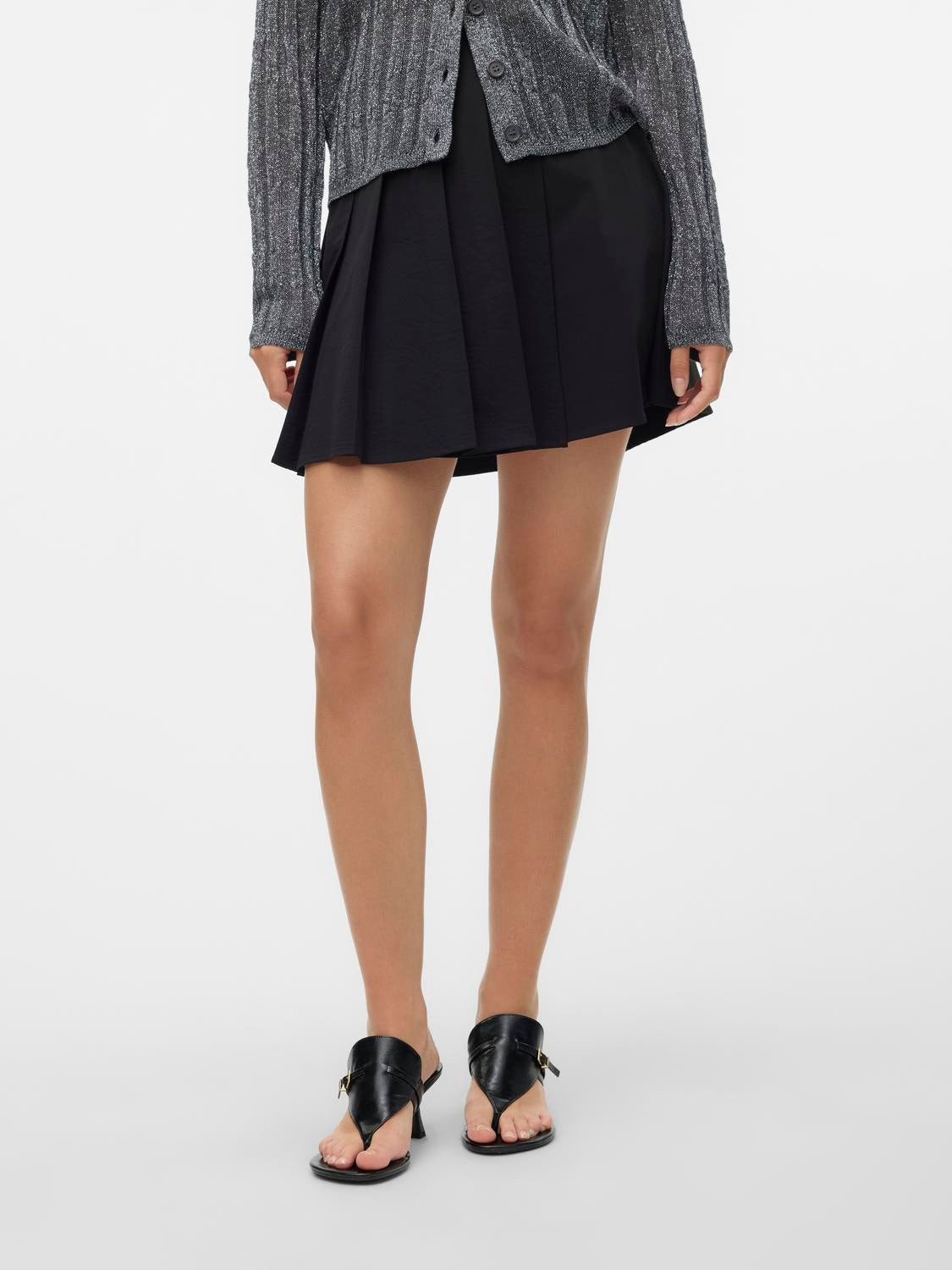 VMSOLONA Hohe Taille Kurzer Rock