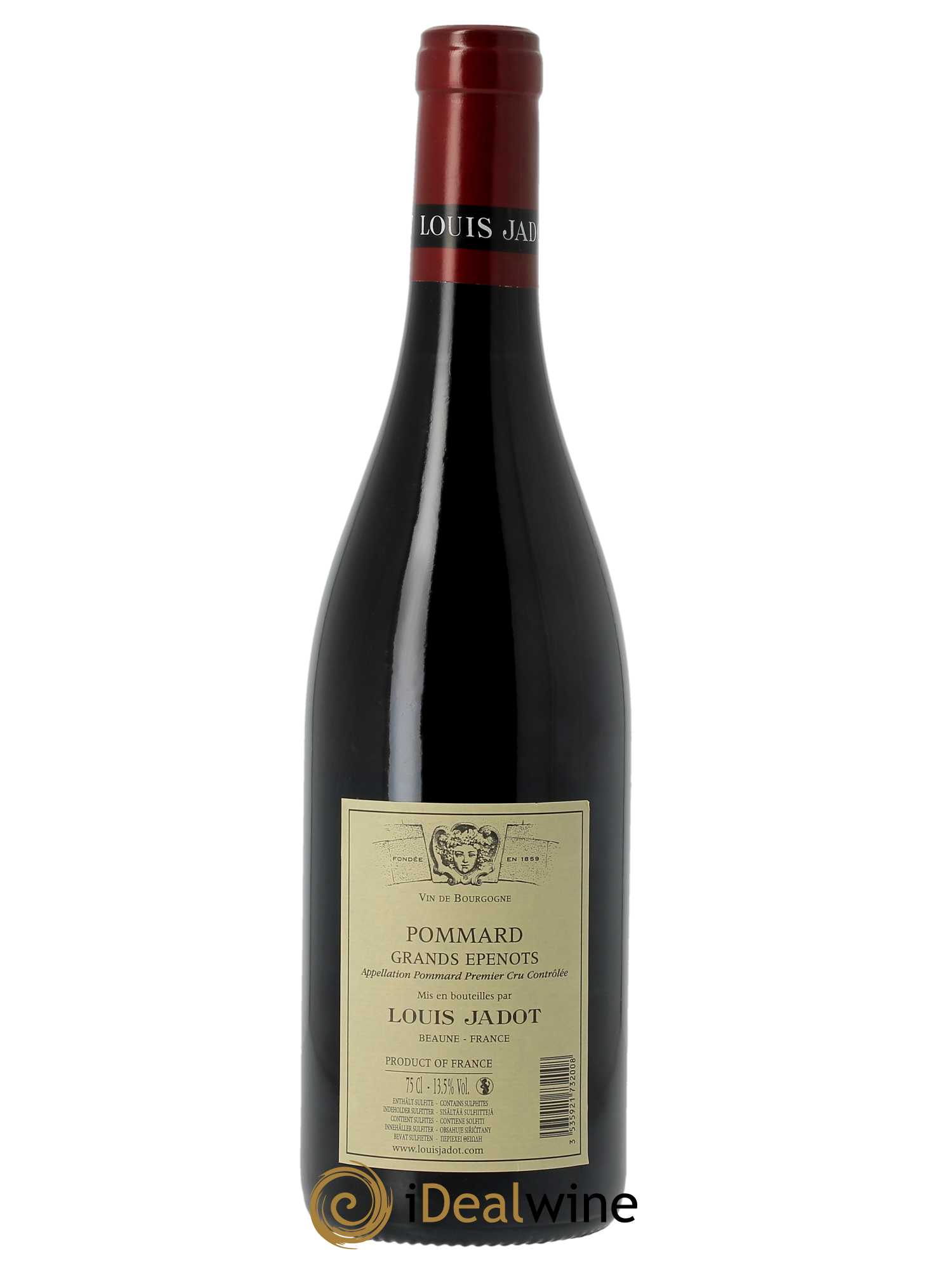Pommard 1er Cru Les Grands Epenots Maison Louis Jadot  2021 - Lot de 1 Bouteille