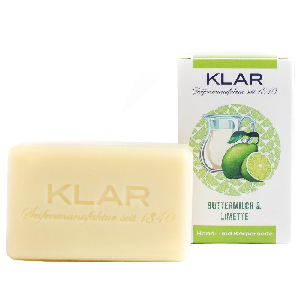 Klar's Buttermilch & Limettenseife 100 g