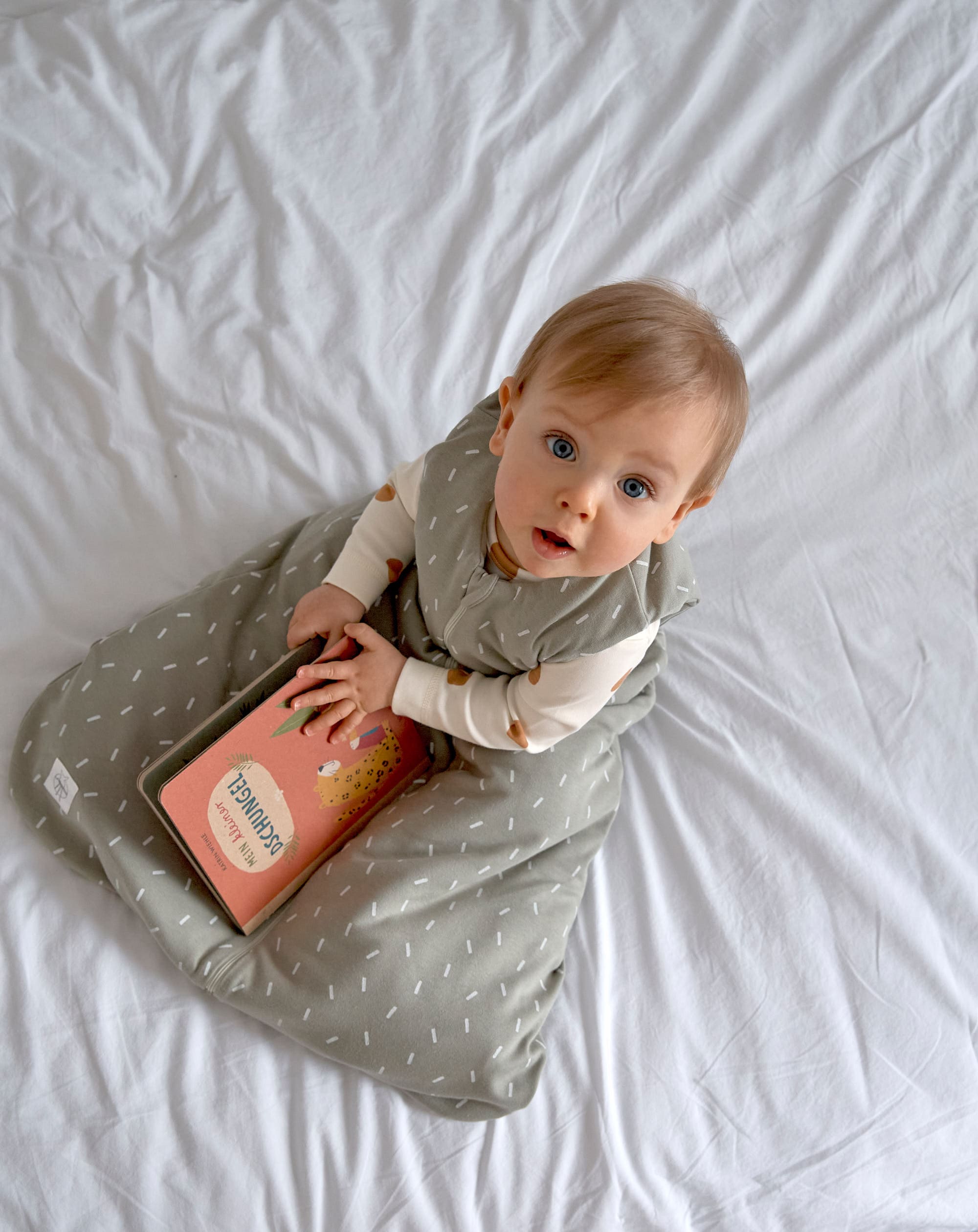 Babyschlafsack 2,5 TOG - Speckles, Grün