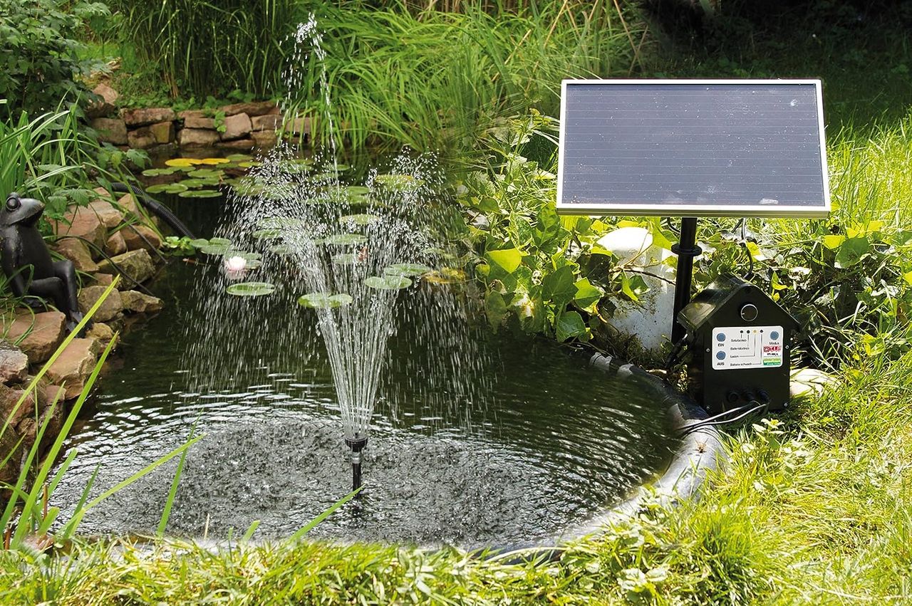 T.I.P. T.I.P Solar-Schwimminsel / Solar-Teichpumpen-Sets SPS 250/6 (Solarset 6 V)