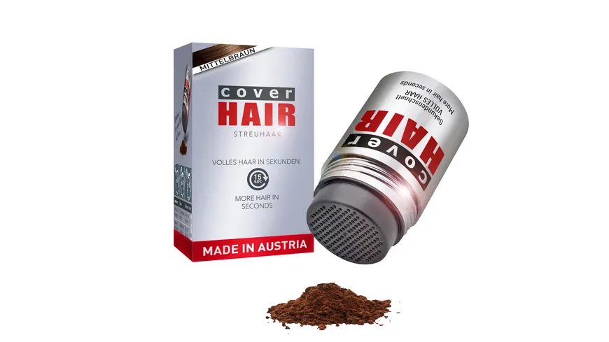 Cover Hair Streuhaar Haarverdichter 14 g medium brown