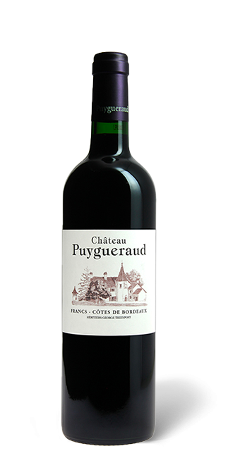 Bordeaux Château Puygueraud  Francs Côtes de Bordeaux  2017  75 cl - Rouge