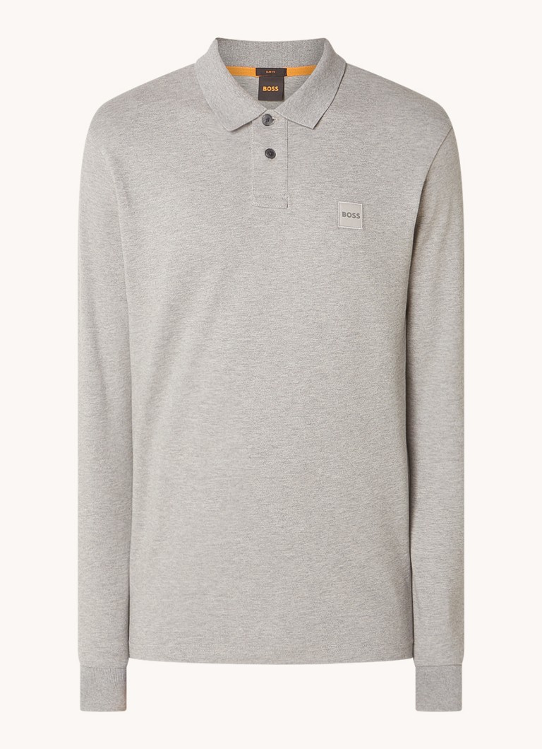 HUGO BOSS Passerby slim fit polo majica od pamučnog pikea s logotipom