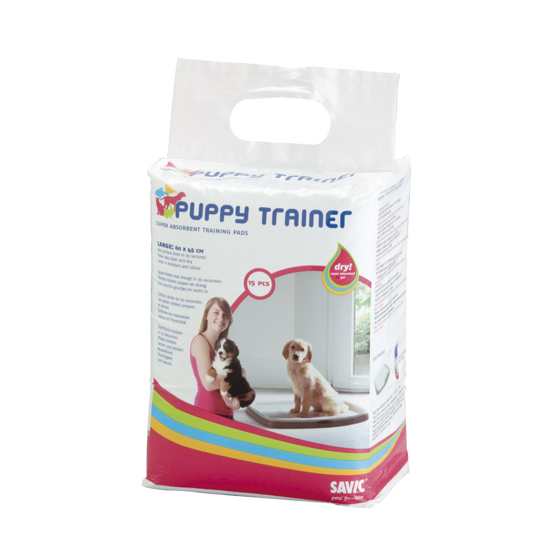 Savic Windeln & Hygiene Savic Pads für Hundetoilette Puppy/Senior S-M 30 Stück