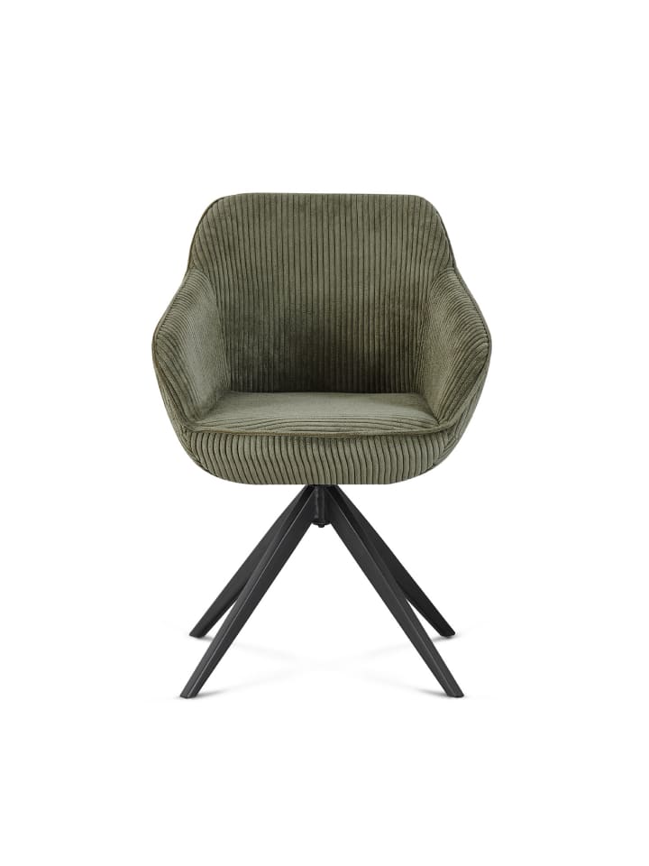 B&D Home Drehstuhl ARVIT in Grün - (B)58 x (H)81 x (T)61 cm günstig kaufen onesize