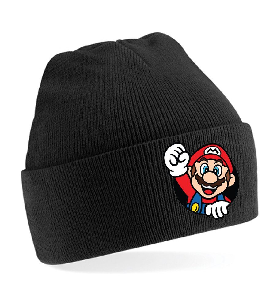 Blondie & Brownie Beanie Unisex Erwachsenen Mütze Super Mario Faust Konsole Gaming