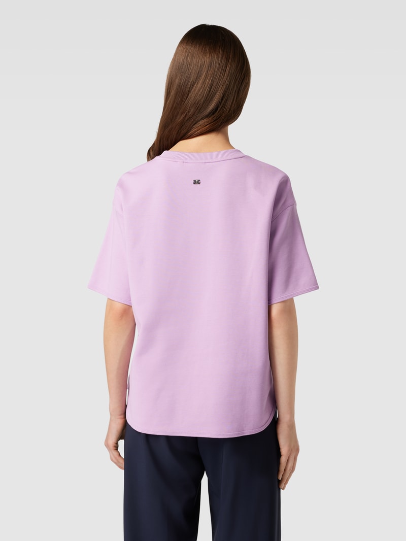 Sweatshirt mit 1/2-Arm in flieder