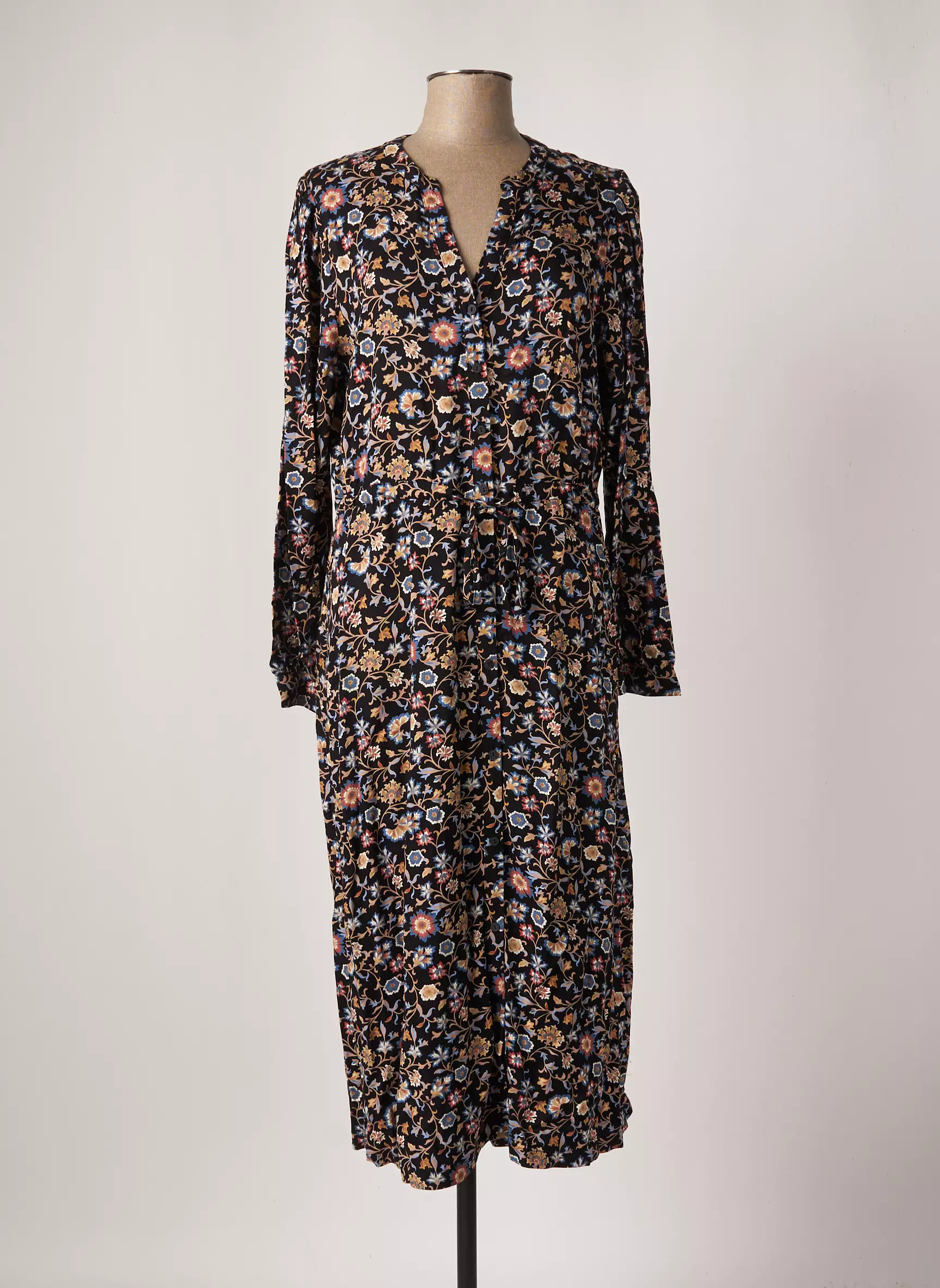 Geisha Robes Longues Femme couleur noir