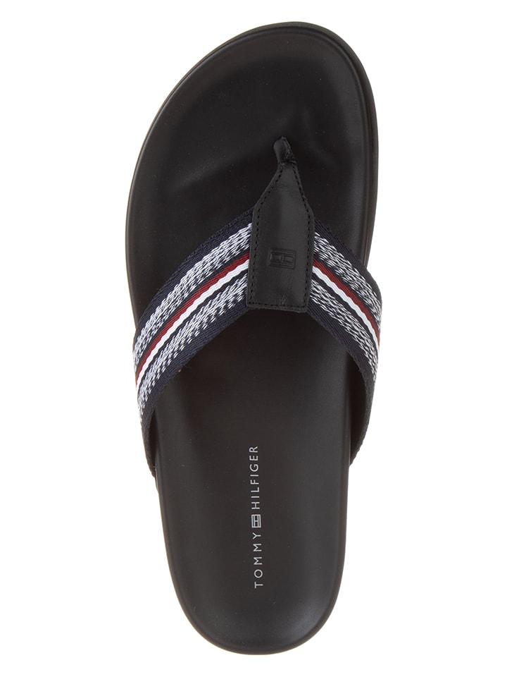 Tommy Hilfiger Shoes Zehentrenner in Schwarz günstig kaufen