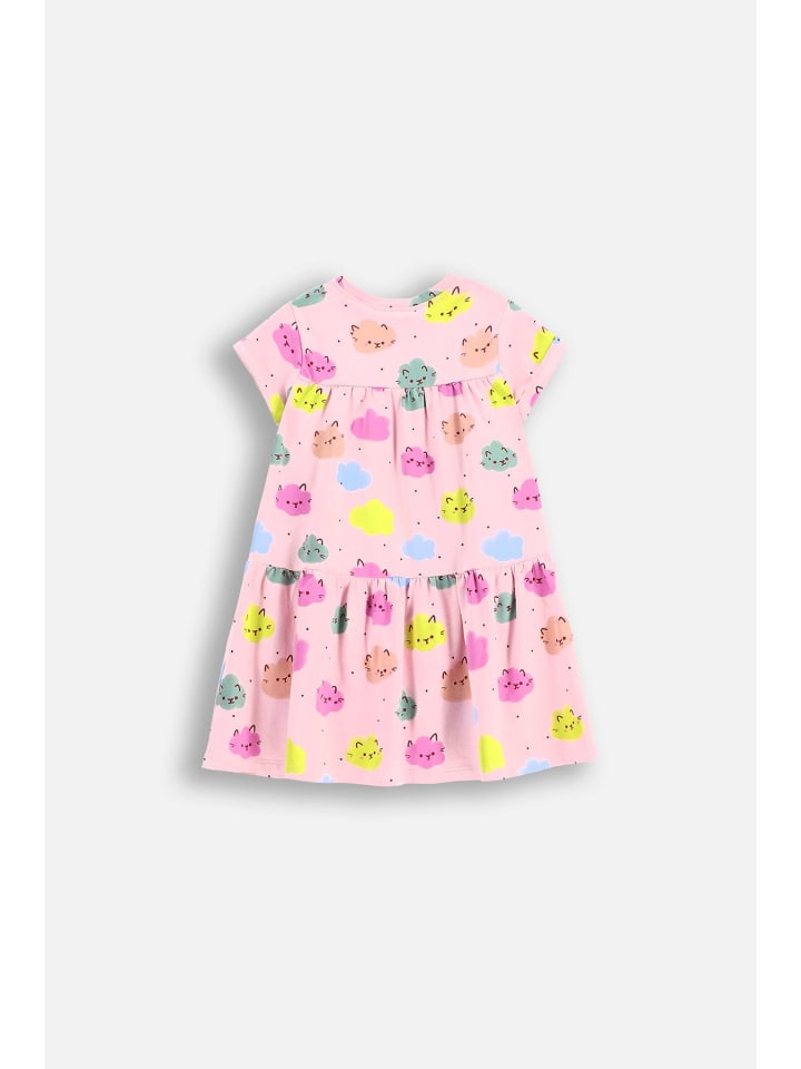Coccodrillo Kleid mit kurzen Ärmeln in bunt günstig kaufen