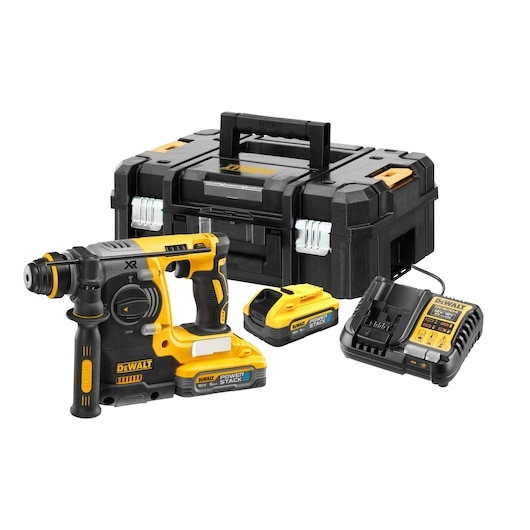 DeWalt DCH273H2T-QW Akumulatorski kombinovani čekić SDS-Plus 18V XR 2x 5.0Ah Li-Ion u TSTAK bezčetkicnom