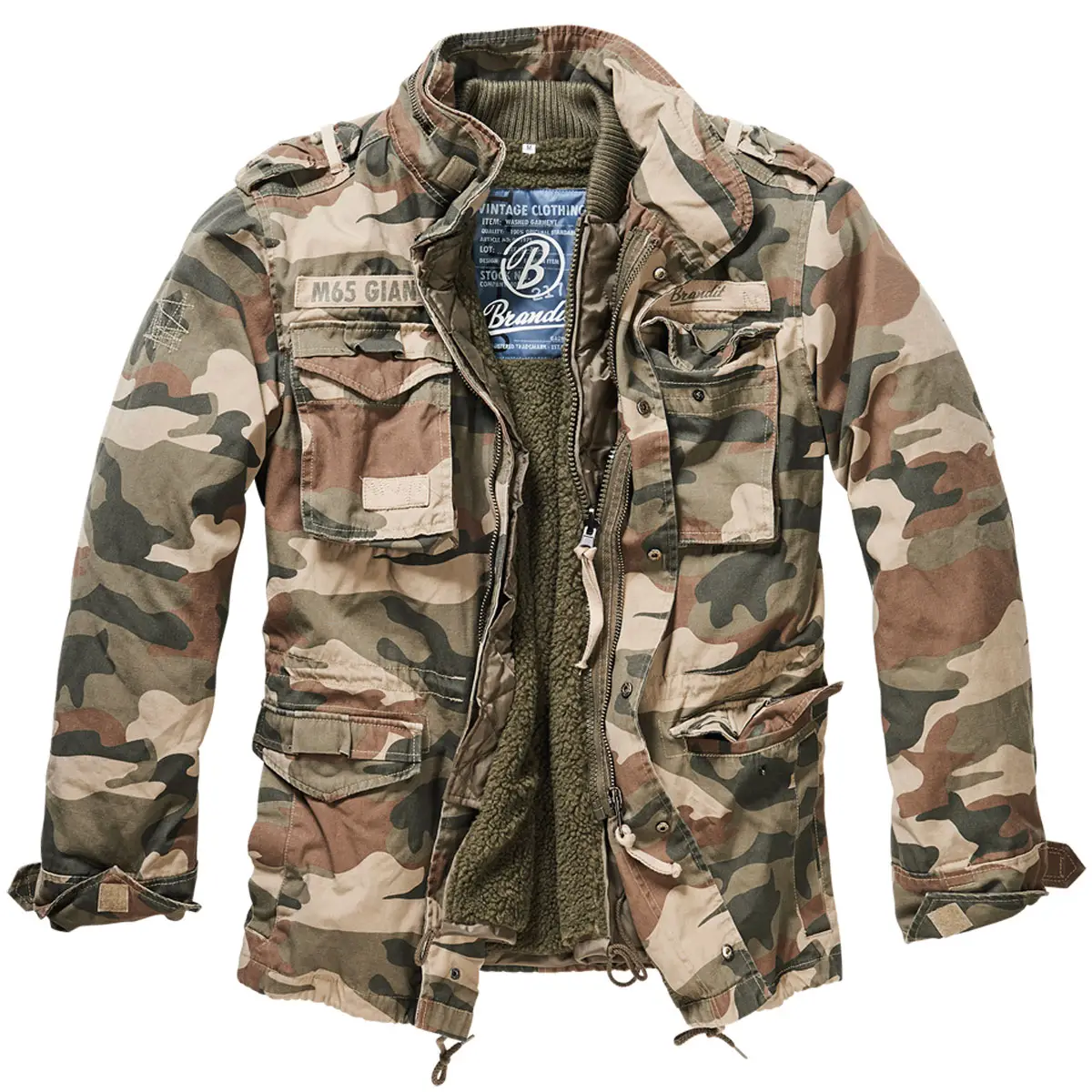 BRANDIT M65 Giant Jacke light woodland