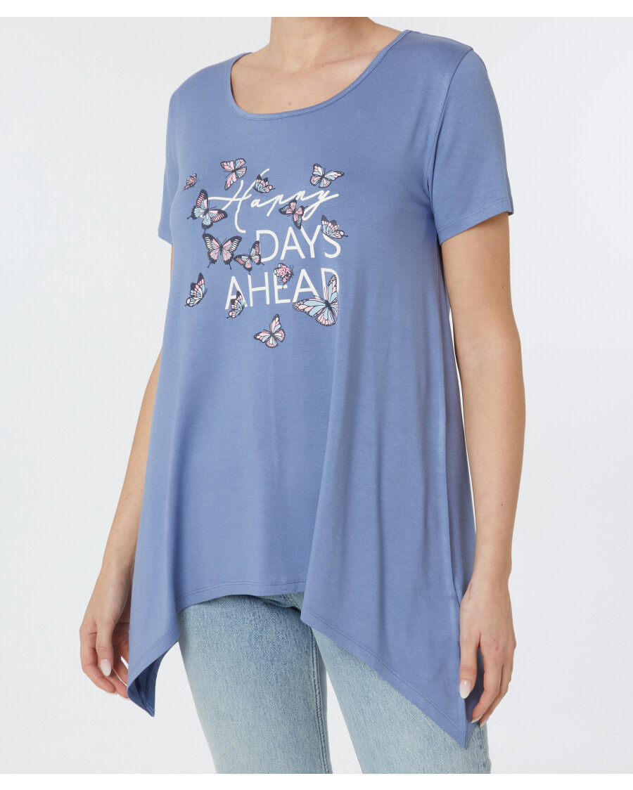 Longshirt mit Stretchanteil