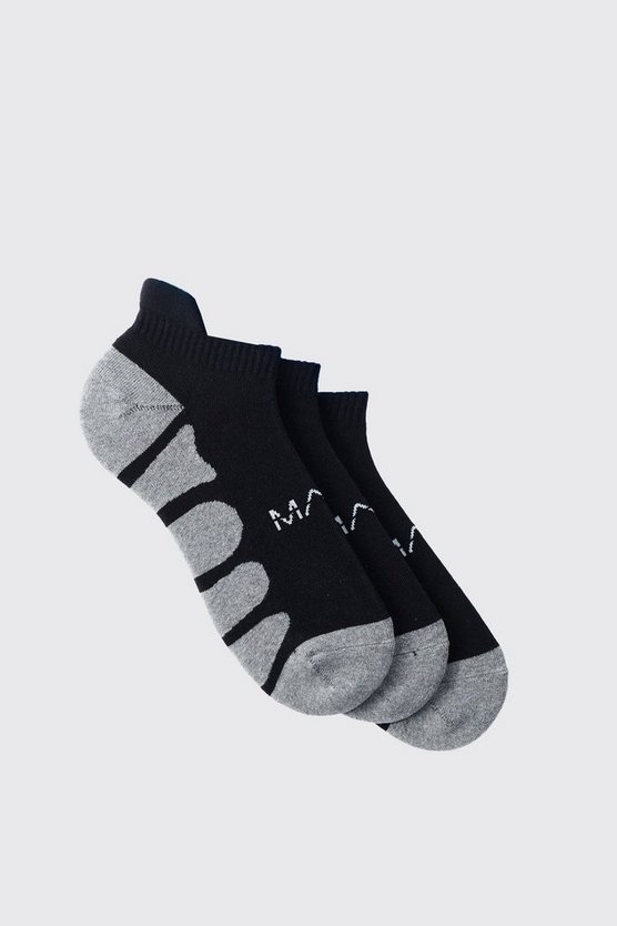 3er-Pack Man Active Gym gepolsterte Sportsocken