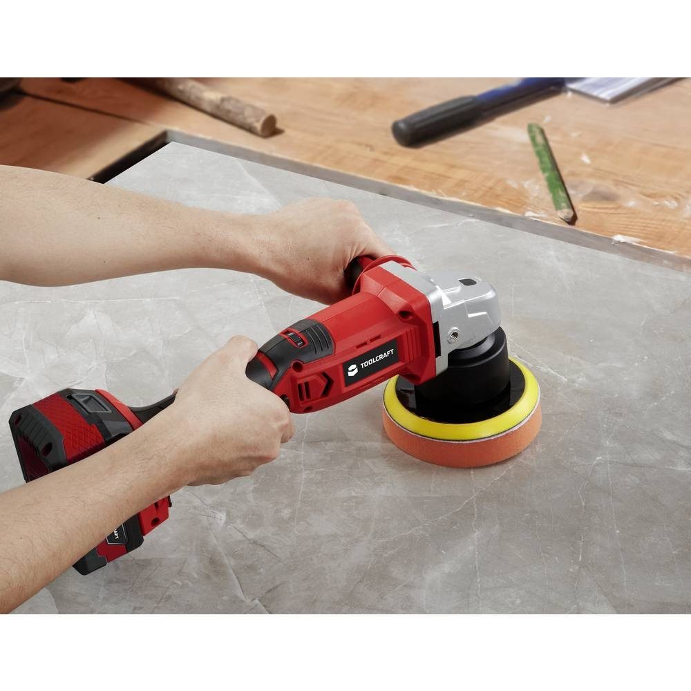 TOOLCRAFT Poliermaschine Akku-Poliergerät