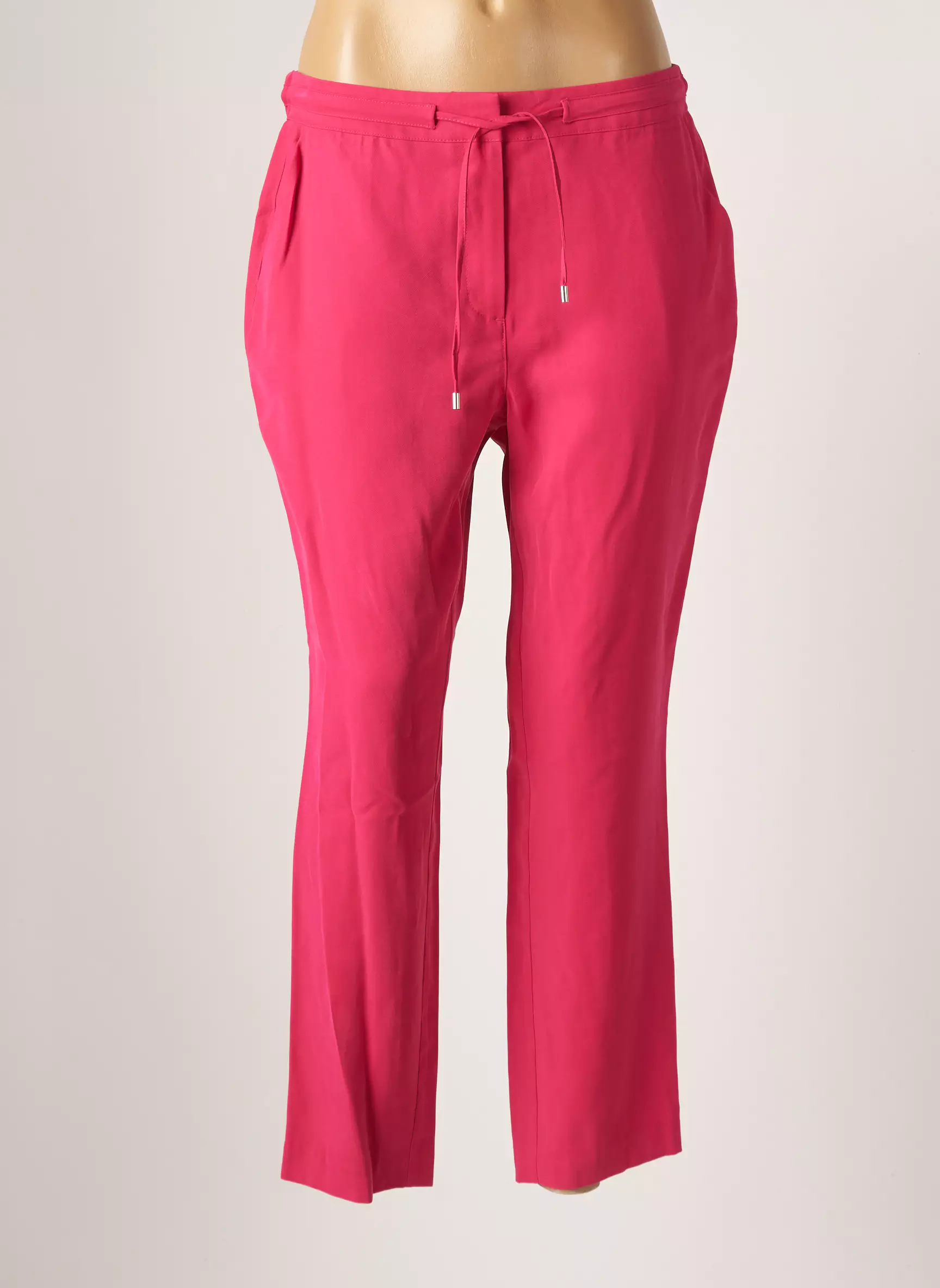 Julie Guerlande Pantalons Chino Femme couleur rose