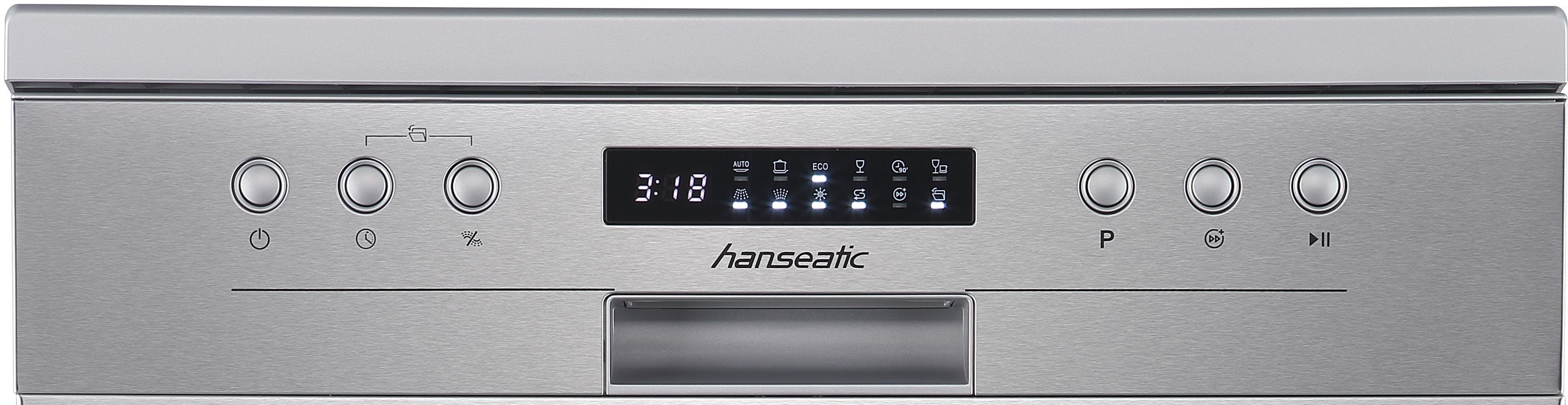 Hanseatic Standgeschirrspüler, HG6085C13J7609DS, 13 Maßgedecke