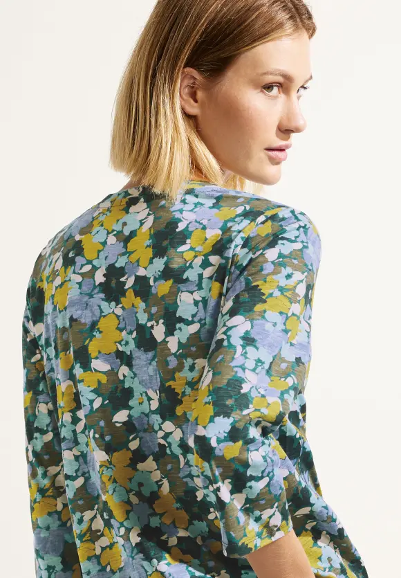 CECIL Shirt mit Blumenprint