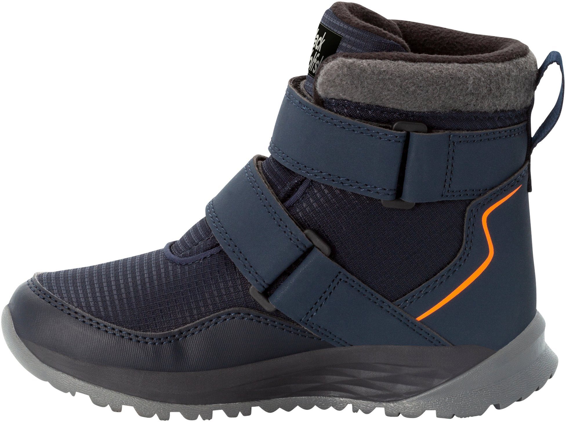 Jack Wolfskin POLAR BEAR TEXAPORE MID VC K Winterstiefel wasserdicht mit Klettverschluss