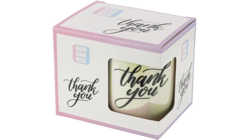 p os Kaffeetasse Thank You