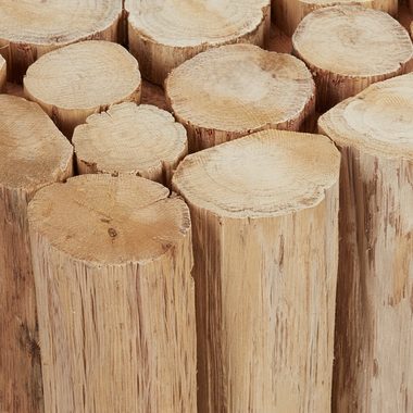 relaxdays Blumenhocker Eckiger Blumenhocker aus Holz