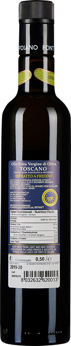 Fonte di Foiano Olio Extra Vergine di Oliva 0,5 Liter