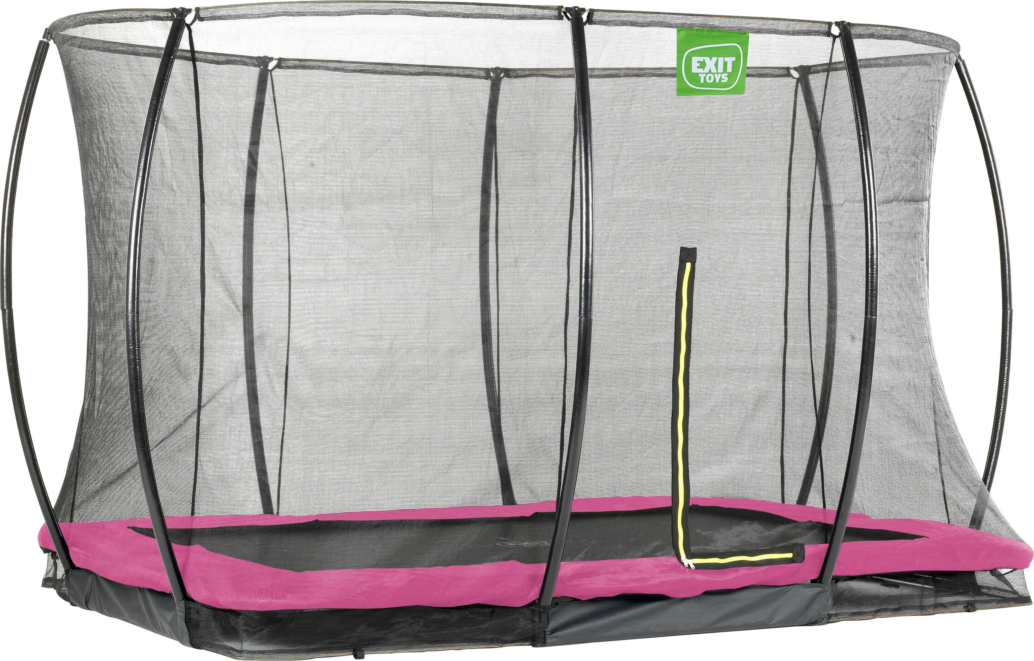 EXIT Bodentrampolin Silhouette Ground, BxT: 214x305 cm, mit Sicherheitsnetz